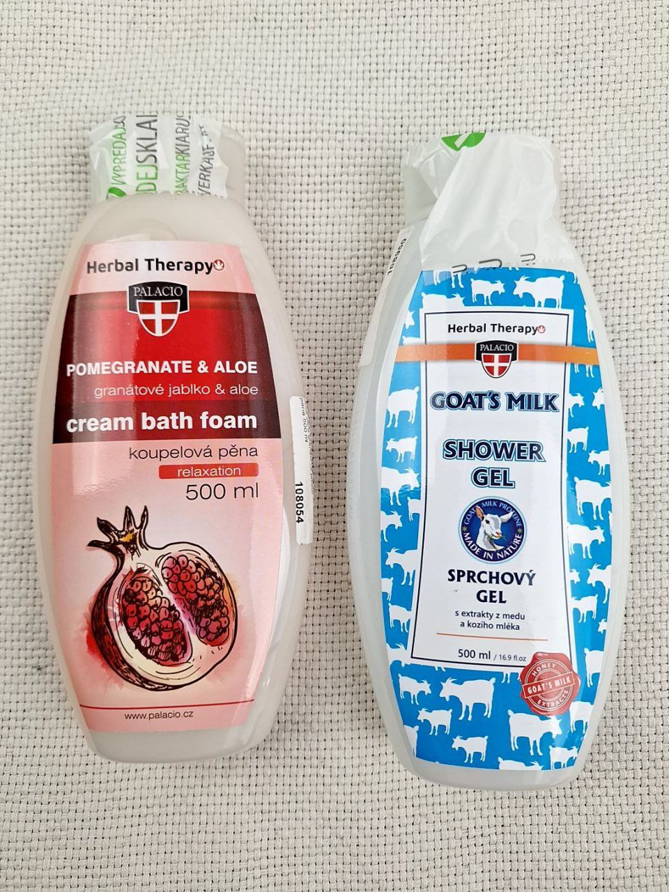 Sprchový gel + koupelová pěna Herbal Therapy 500 ml