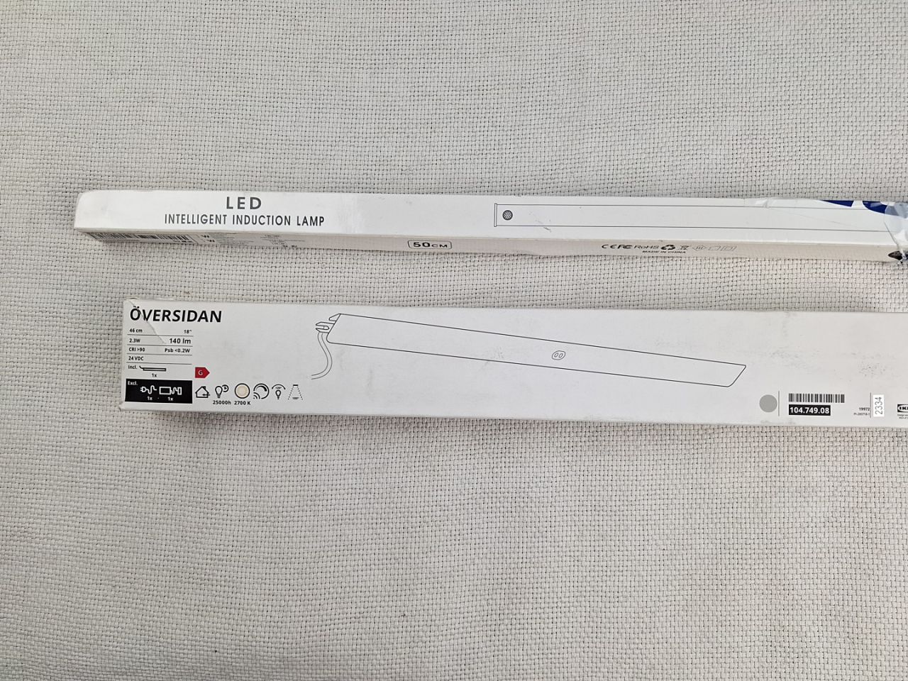 2 x inteligentní indukční LED osvětlení IKEA 