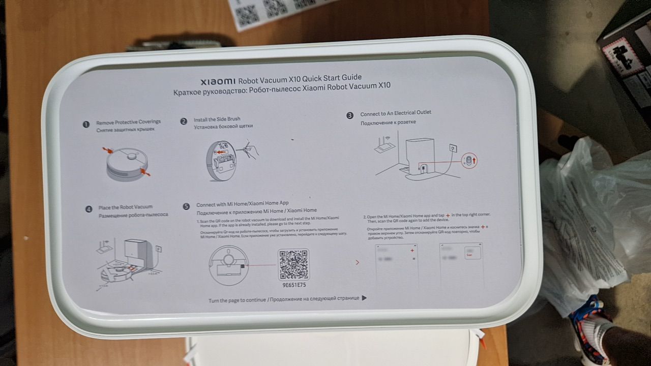 Robotický vysavač Xiaomi Robot Vacuum X10