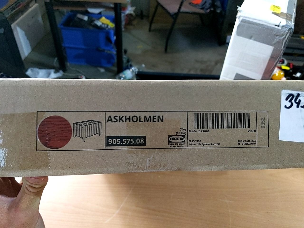 Truhlík na rostliny Ikea ASKHOLMEN