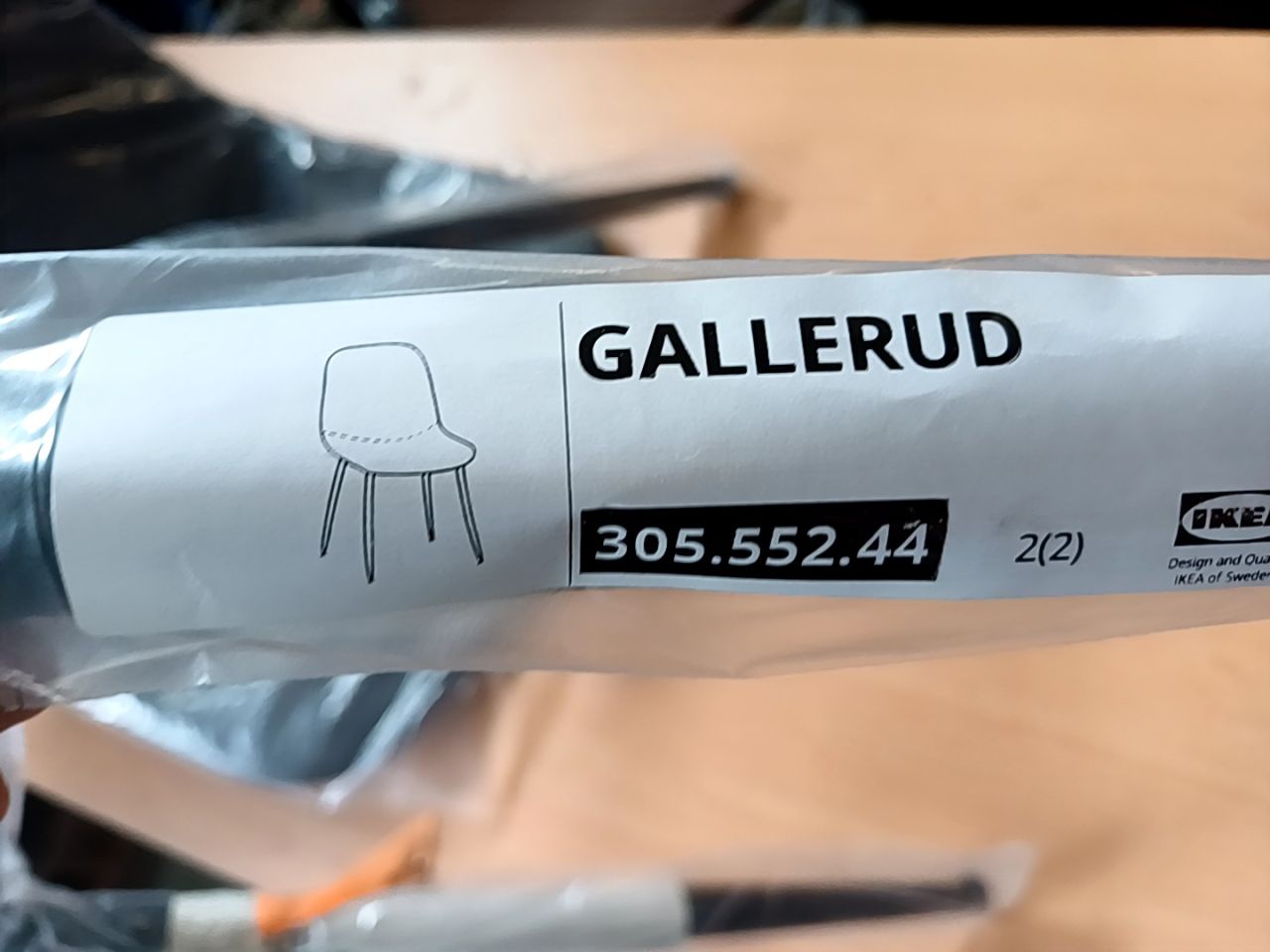 židle ikea Gallerud