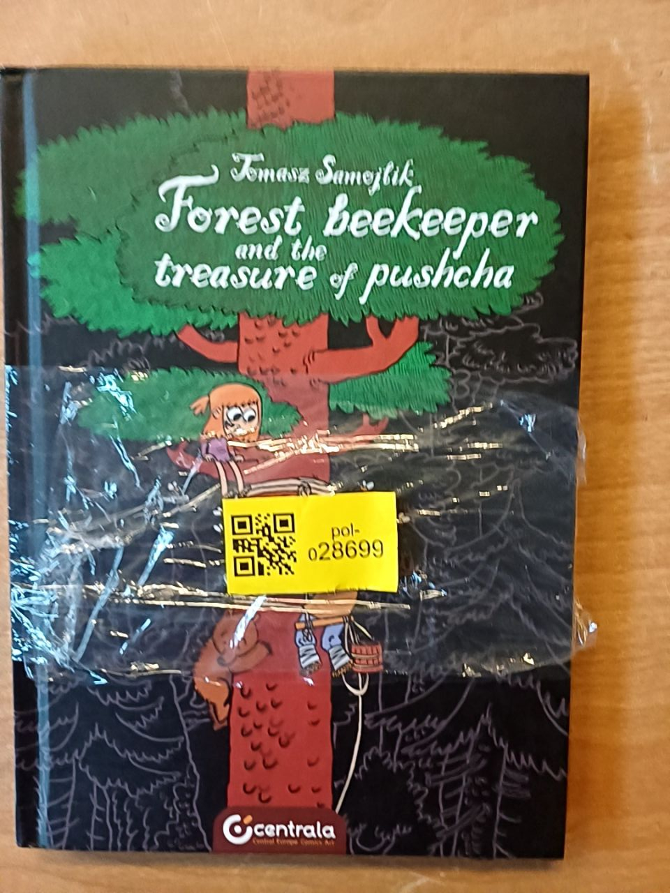 Forrest beekeeper - komiks pro děti Tomasz Samojlik AJ verze