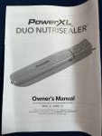 Vakuová svářečka potravin PowerXL Duo NutriSealer 6 v 1