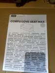 Zahradní nábytková sestava Keter Corfu love seat max