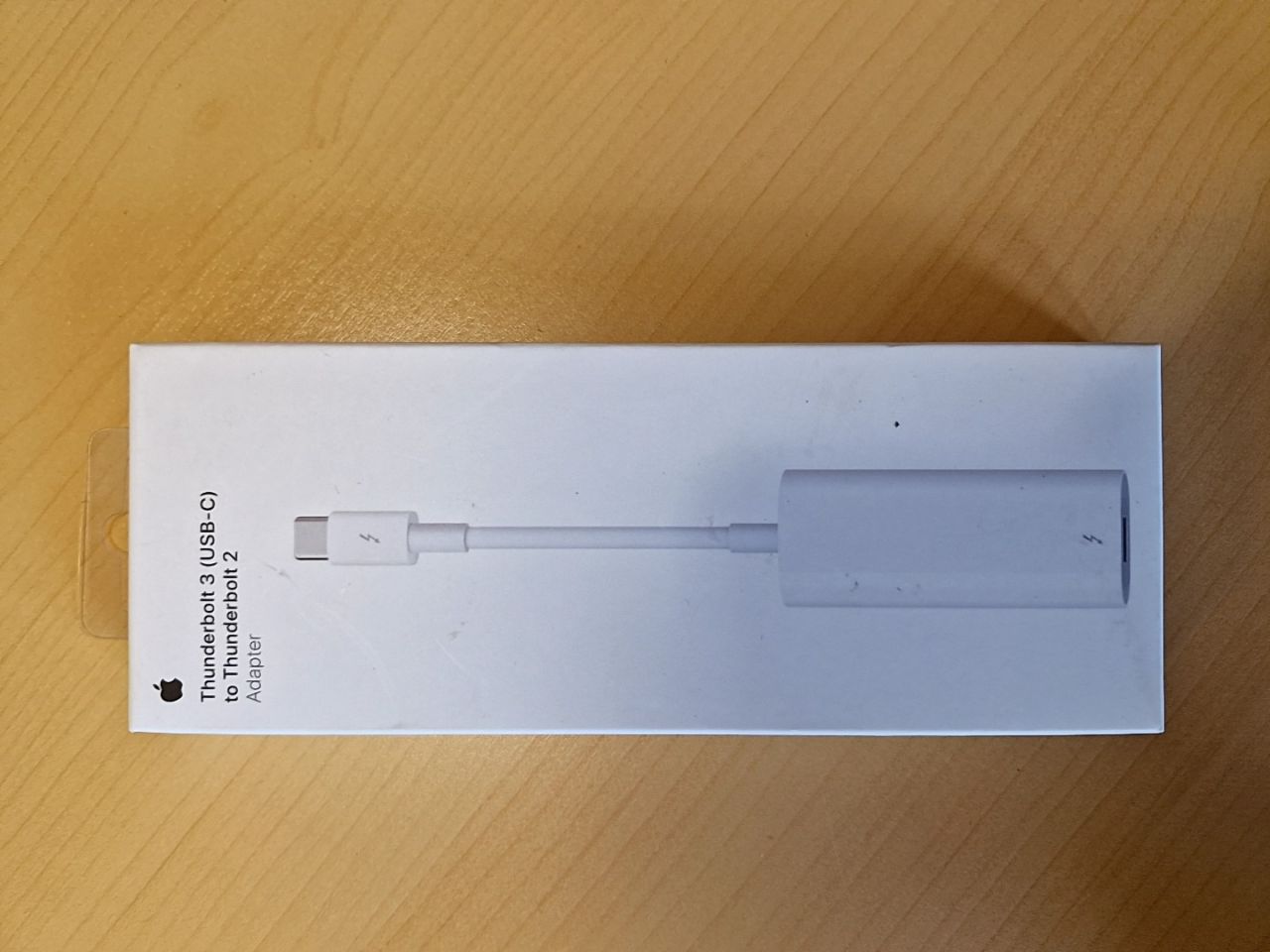 Redukce Apple USB-C Thunderbolt 3 to Thunderbolt 2 Adapter 