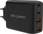 Nabíječka do sítě AlzaPower G300 GaN fast charge 100W černá