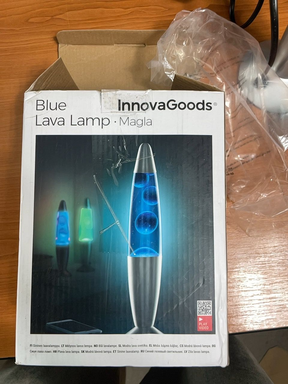 Lávová lampa InnovaGoods 