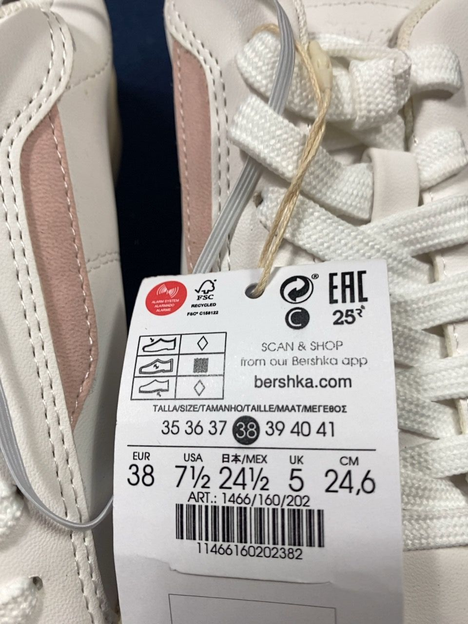 Dámské tenisky Bershka velikost 38