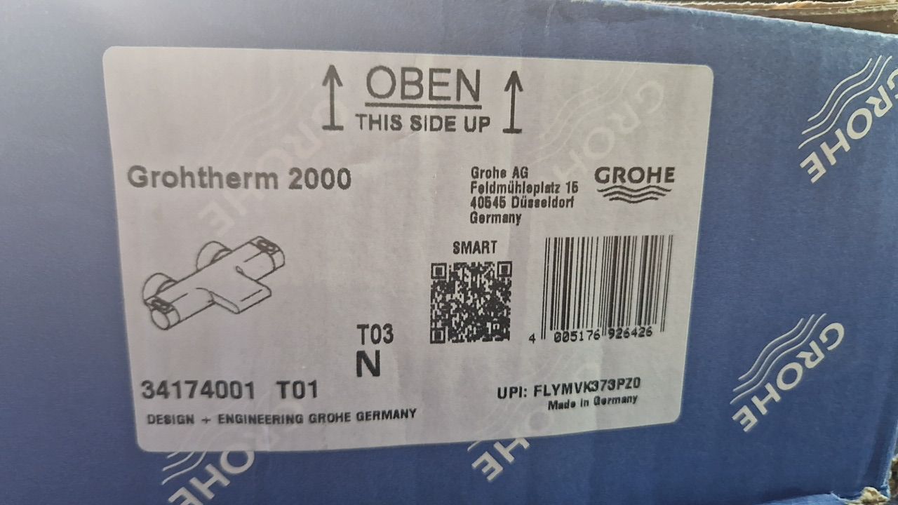 Termostatická baterie Grohe Grohtherm 2000