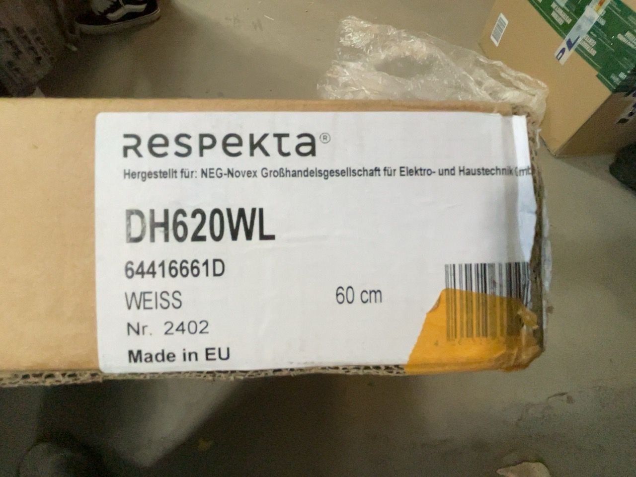 Podskříňková digestoř Respekta DH620WL