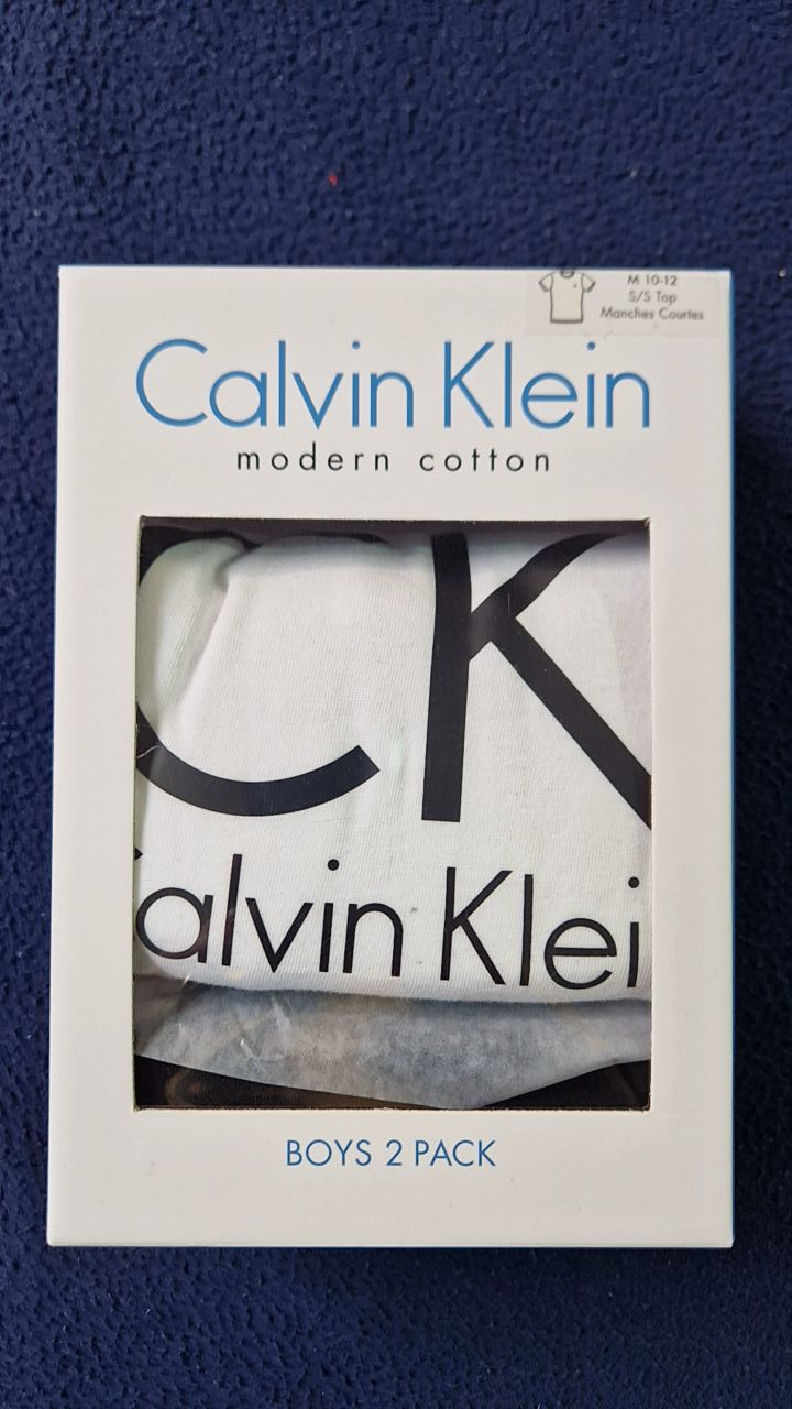 Dětské triko s krátkým rukávem Calvin Klein Velikost 10-12 let