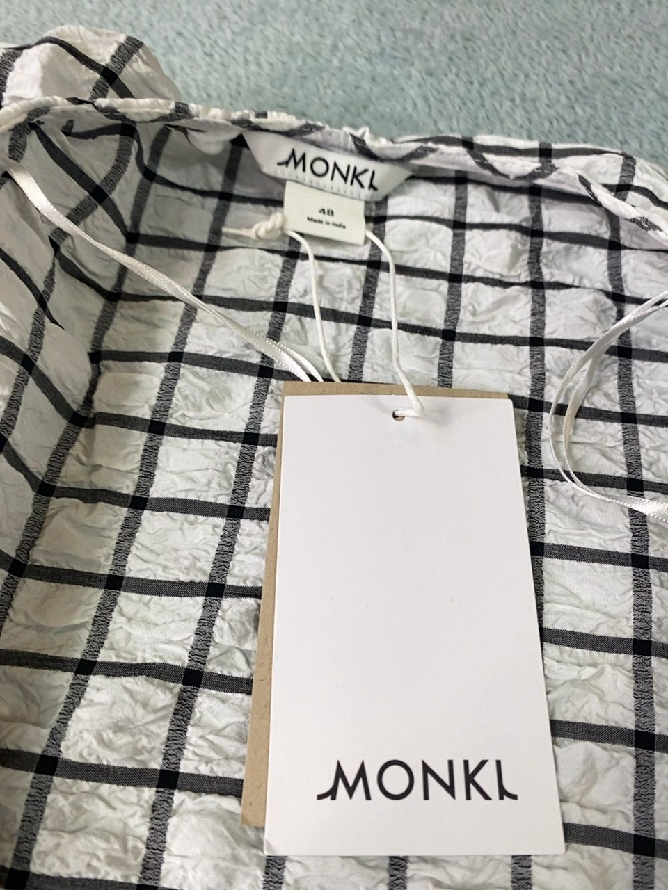 Dámské šaty - kostkované monki Velikost 48