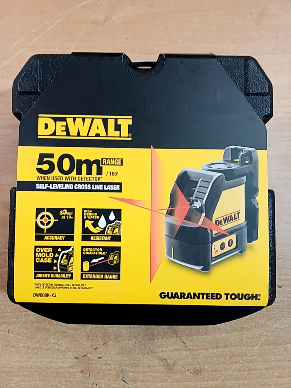 Laser křížový samonivelační DeWalt DW088K-XJ