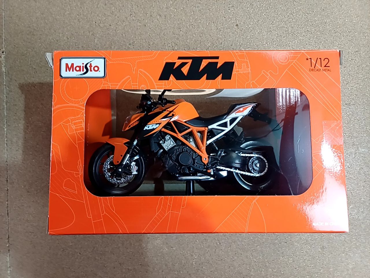 Model motocyklu KTM Maisto 