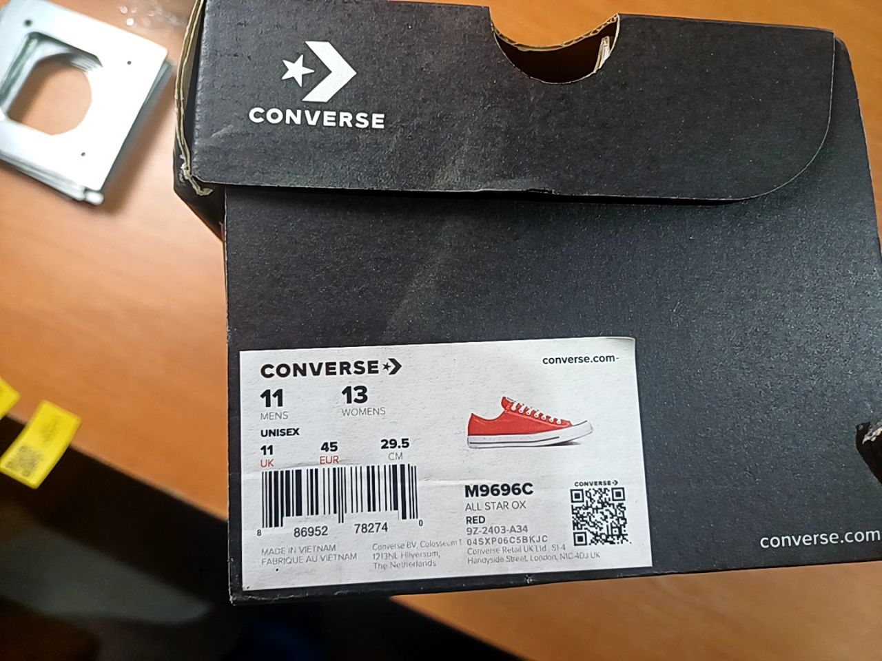 Tenisky converse Velikost 45