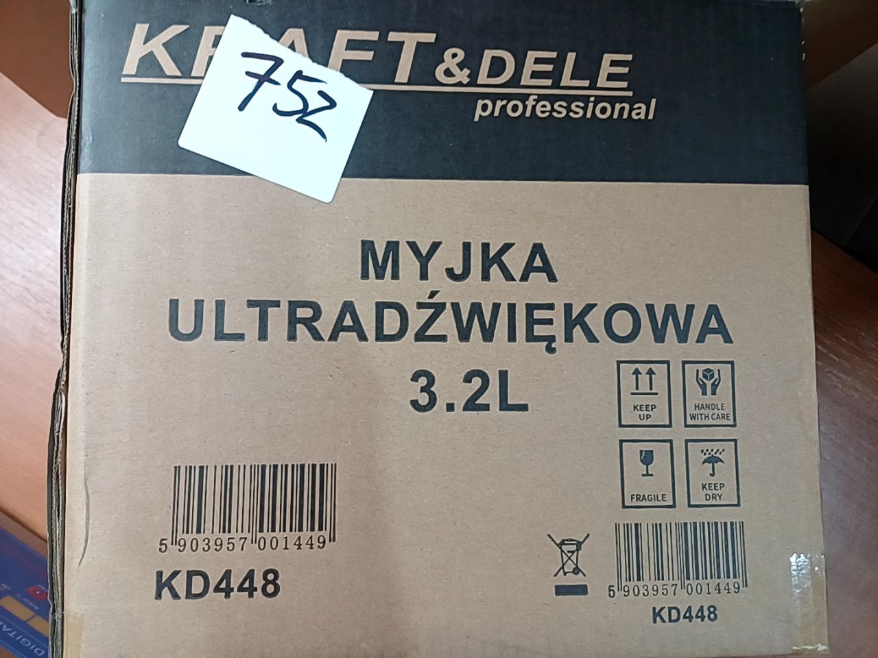 ULTRAZVUKOVÝ ČISTIČ Kraft & Dele KD448