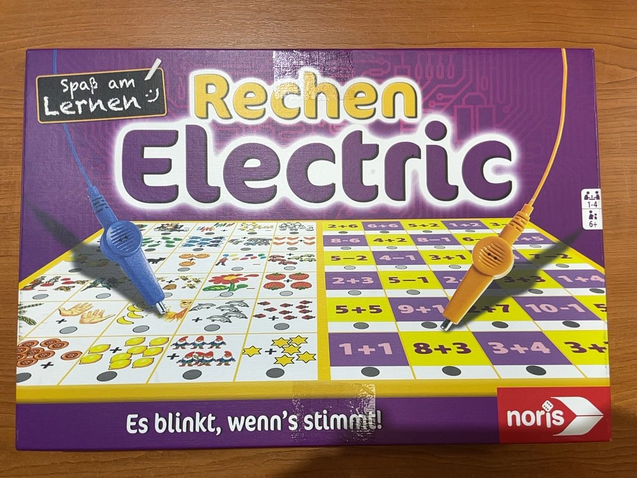 Společenská hra Rechen Elektric Noris 