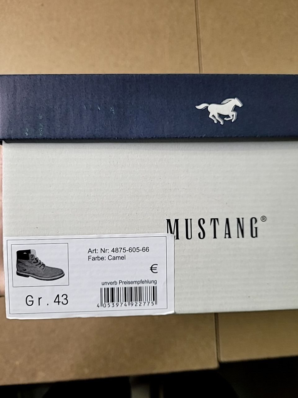 Zimní boty mustang Velikost 43