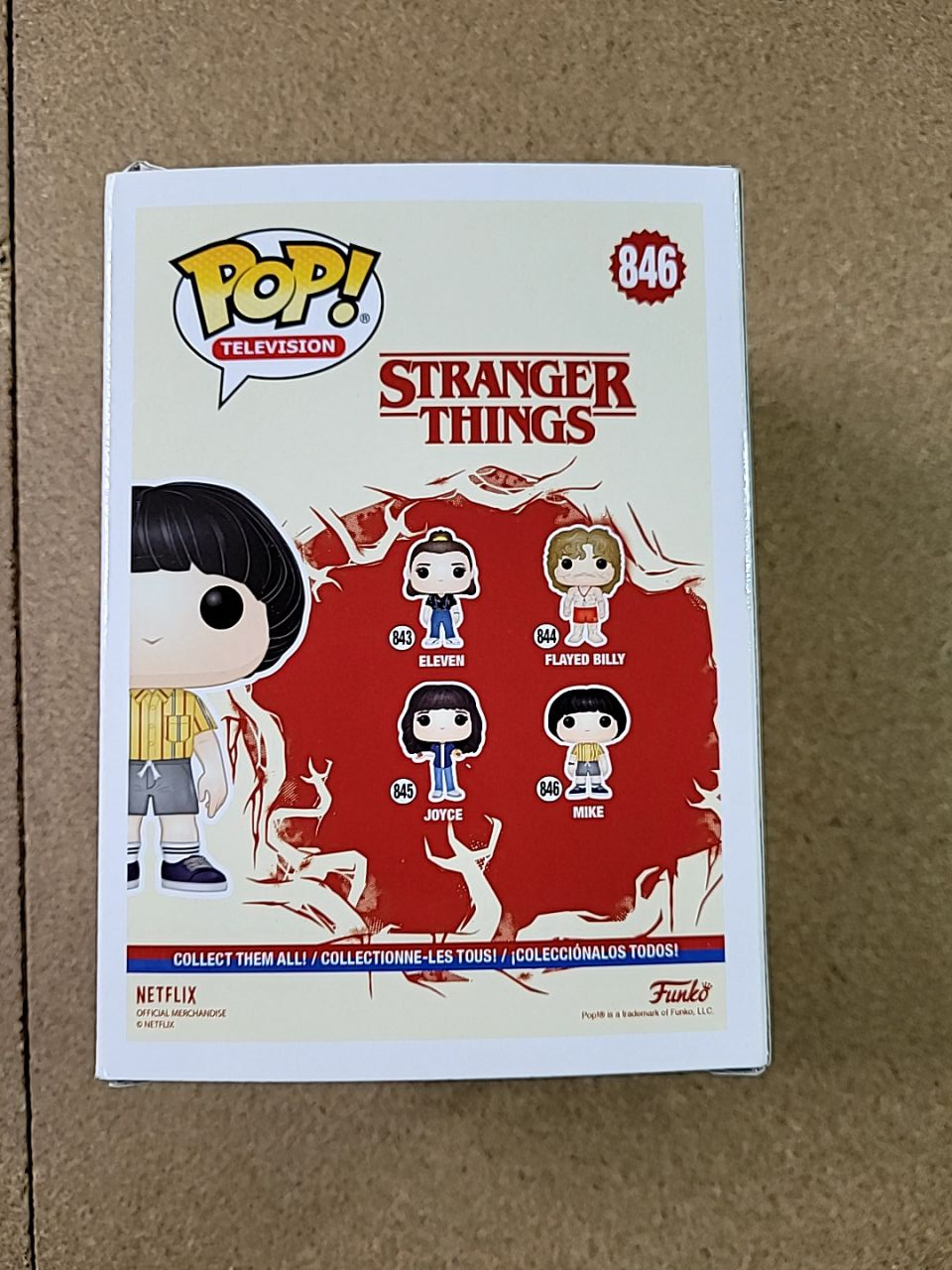 Plastová postavička Stranger Things POP television 