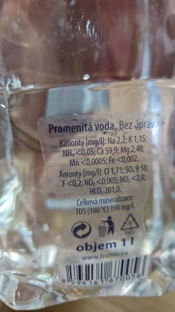 Voda z doby ledové - 28 ks fromin 