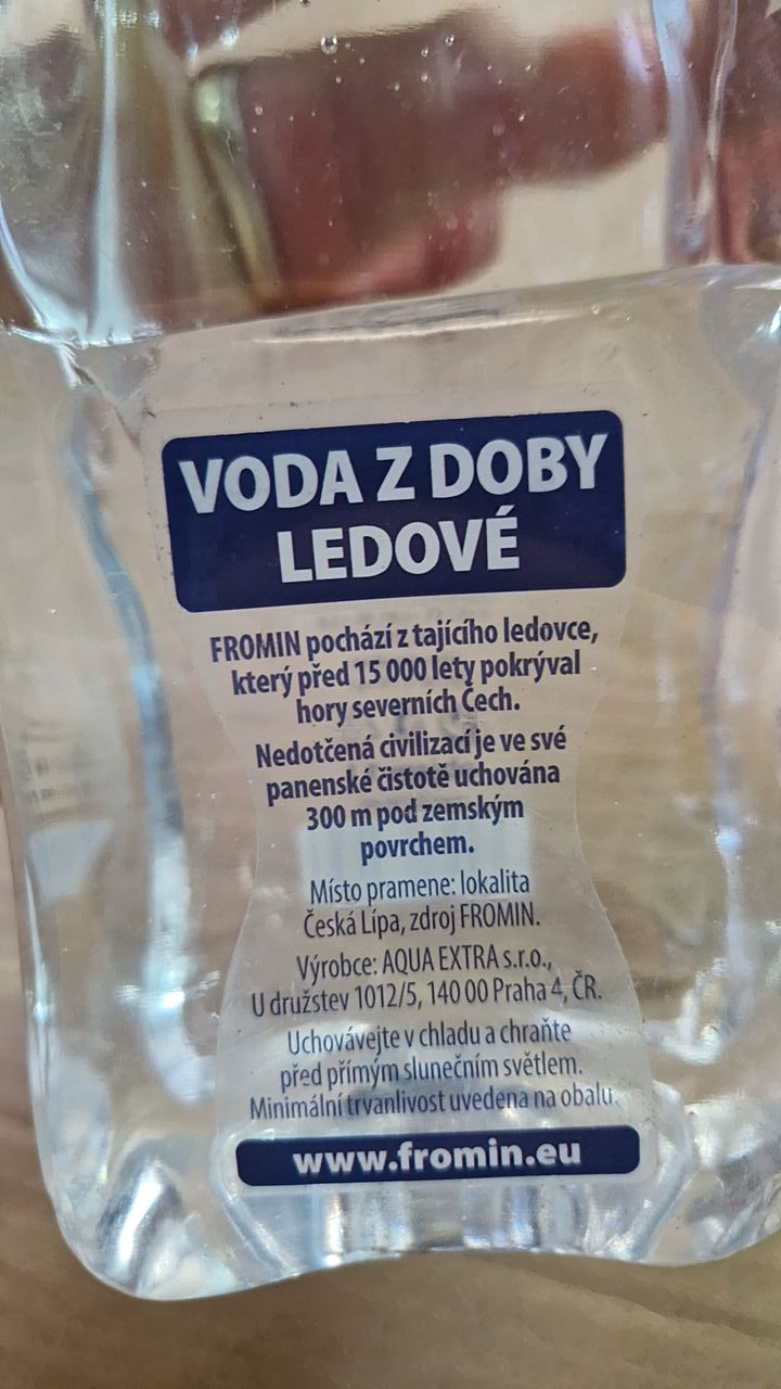 Voda z doby ledové - 28 ks fromin 