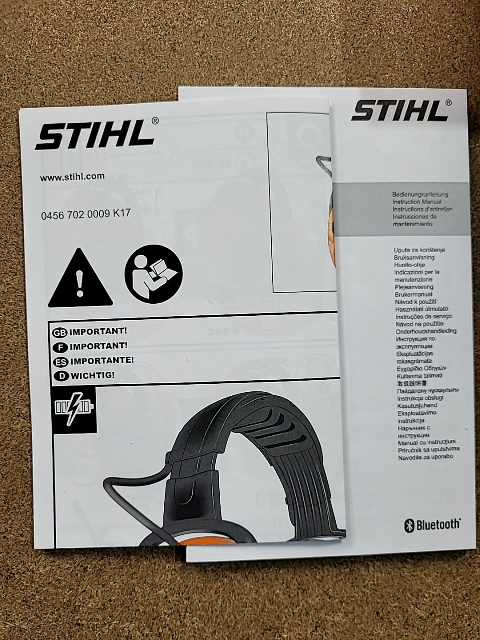 Mušlový chránič sluchu STIHL DYNAMIC BT