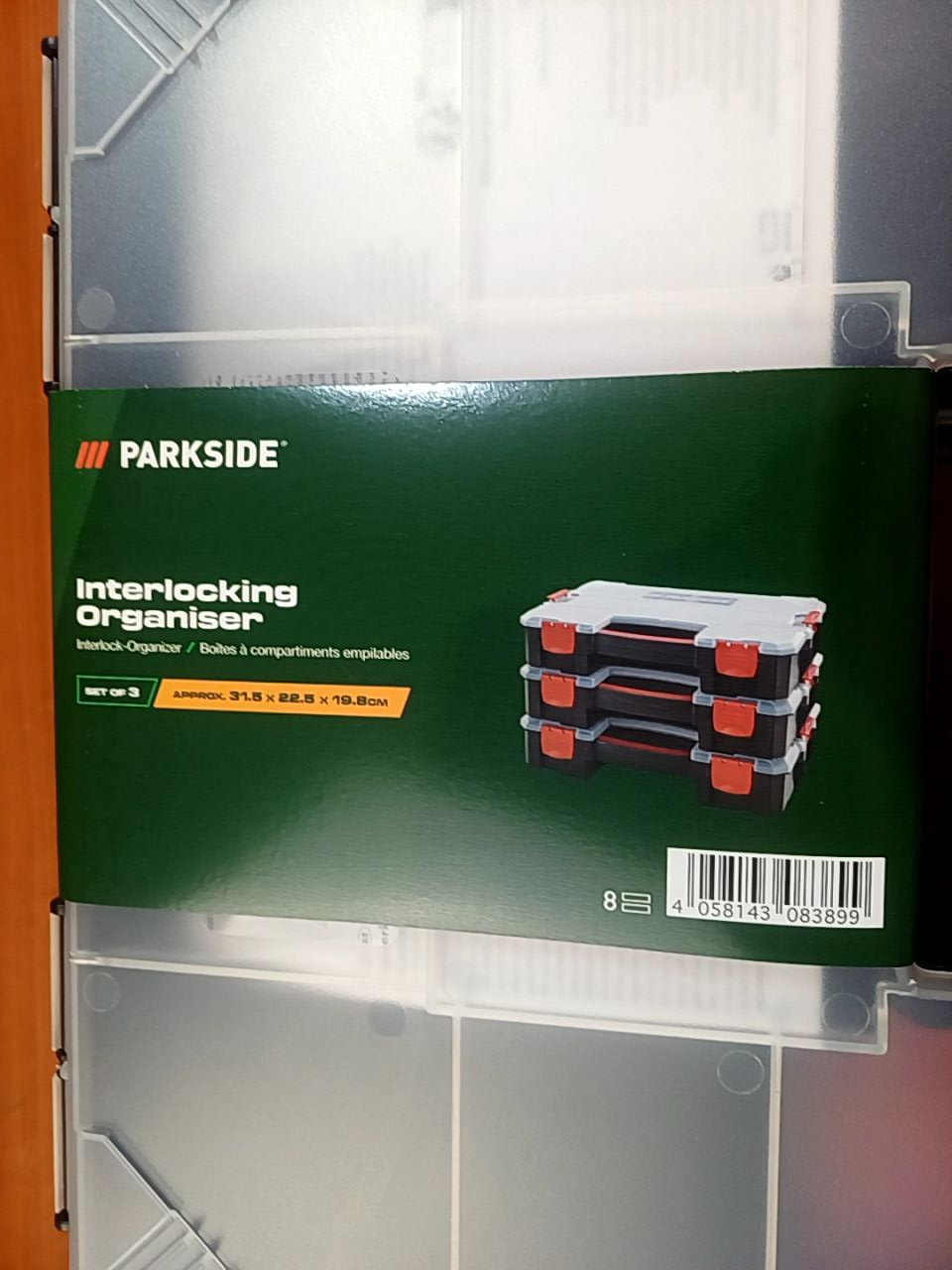 Organizér - 2 ks PARKSIDE 