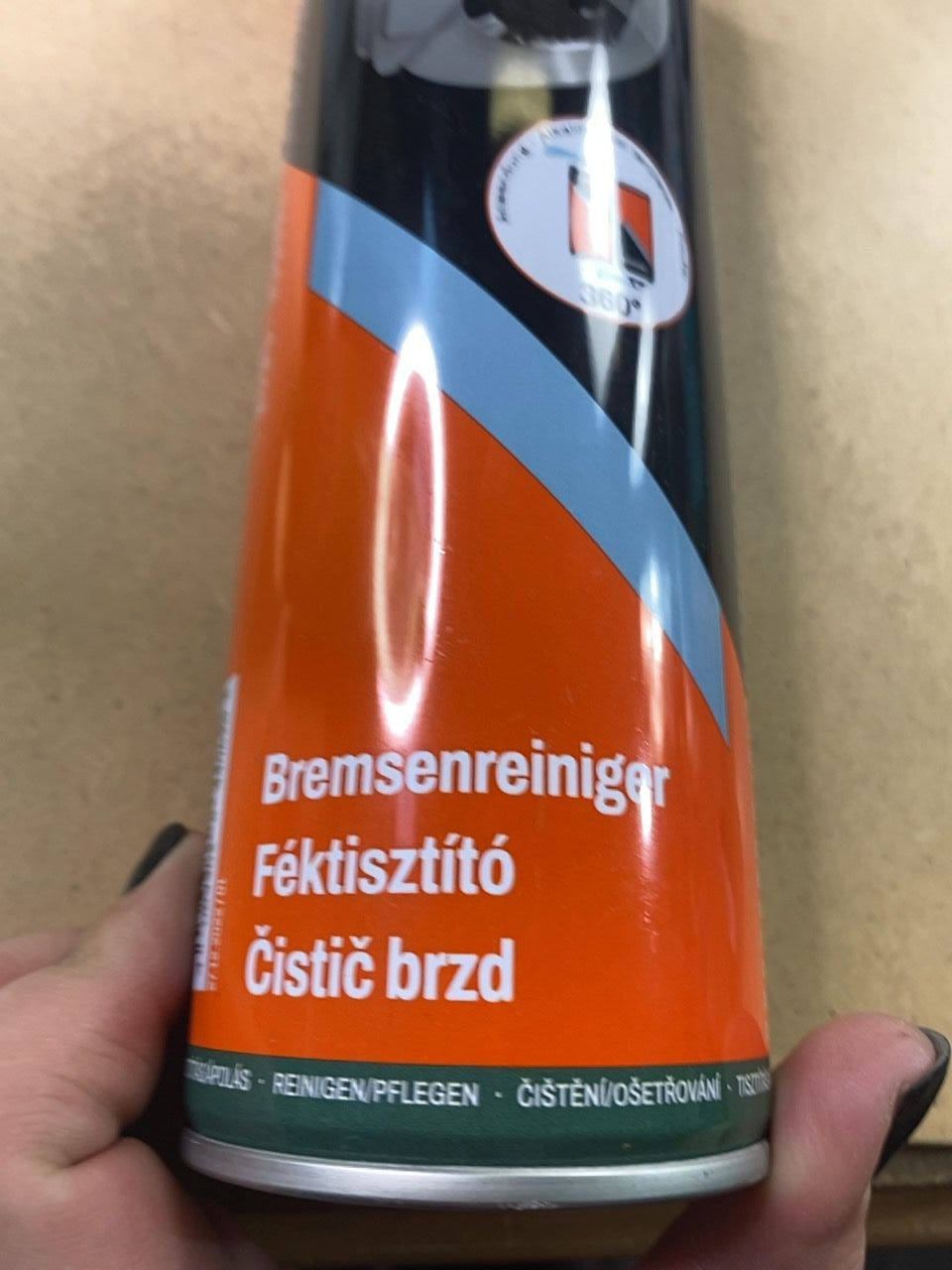 čistič brzd Berner 