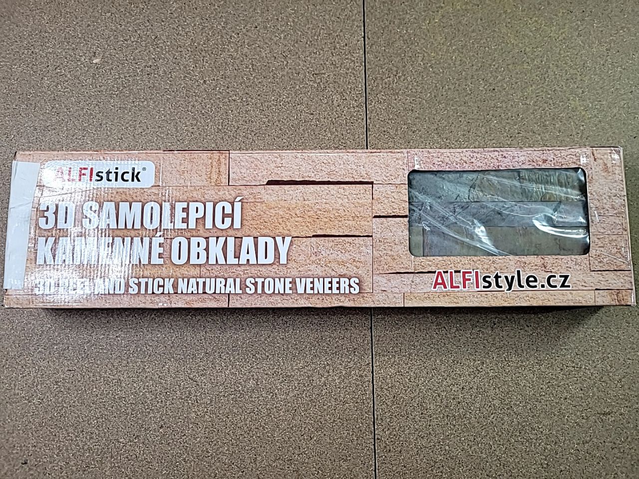 Samolepící kamenné obklady Alfistick 